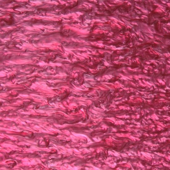 Acrylic (PMMA) Pearlescent Ripple/Stream Sheets, 3.0mm Thickness - Pink (SW11)