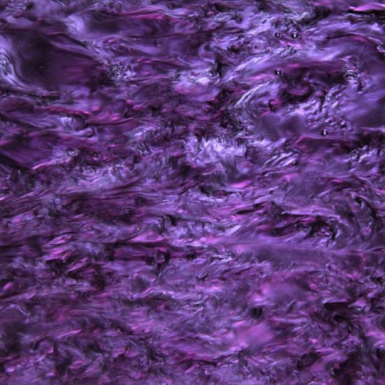 Acrylic (PMMA) Pearlescent Ripple/Stream Sheets, 3.0mm Thickness - Violet (SW20)