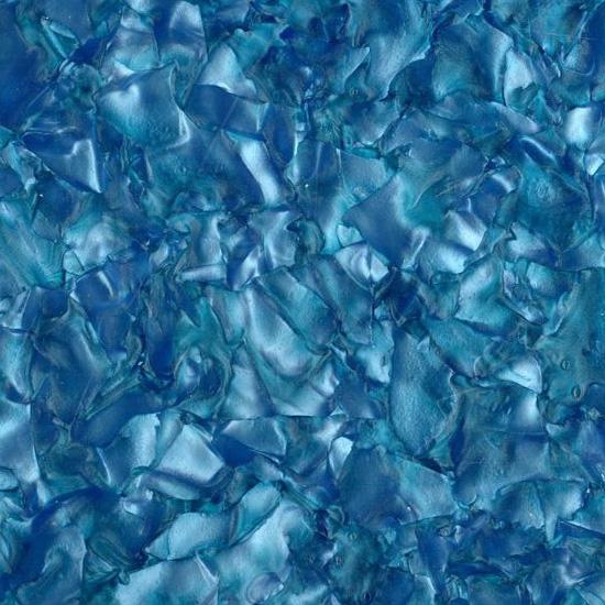 Acrylic (PMMA) Pearlescent Mineral Crystal sheets, 3.0mm Thickness - Indigo (DH13)