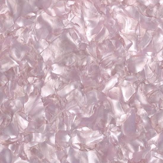 Acrylic (PMMA) Pearlescent Mineral Crystal sheets, 3.0mm Thickness - Baby Pink (DH02)