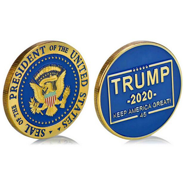 2020 President Donald Trump Gold Plated Coin - Make Liberals Cry Again Commemorative Coins Badge Token Craft Collection