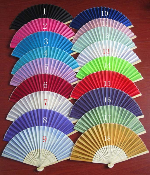 DHL Free Shipping Personalized Silk wedding hand fans silk wedding fans +printing Holiday gift Wedding in return