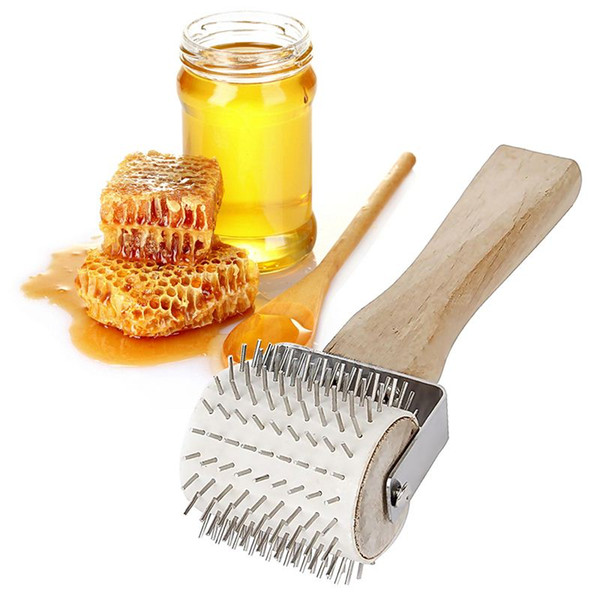 BeeKeeping Stainless Steel Needle Roller Uncapping Honey Comb Extracting Tool-Y102