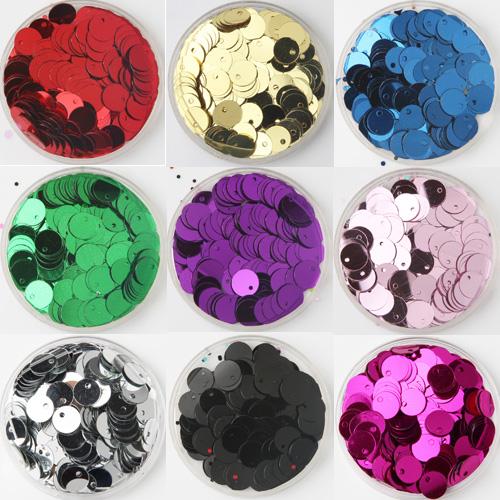 Flat Round Sequins Paillettes sewing Wedding Craft pvc sequin confetti for Garment Accessories 600pcs 8mm