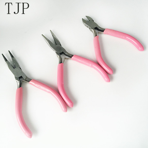 TJP High Quality Pliers Files Portable Beading Jewelry Useful Hand Tool Jewelry Pliers Tools for Repair Jewelry Making DIY tools