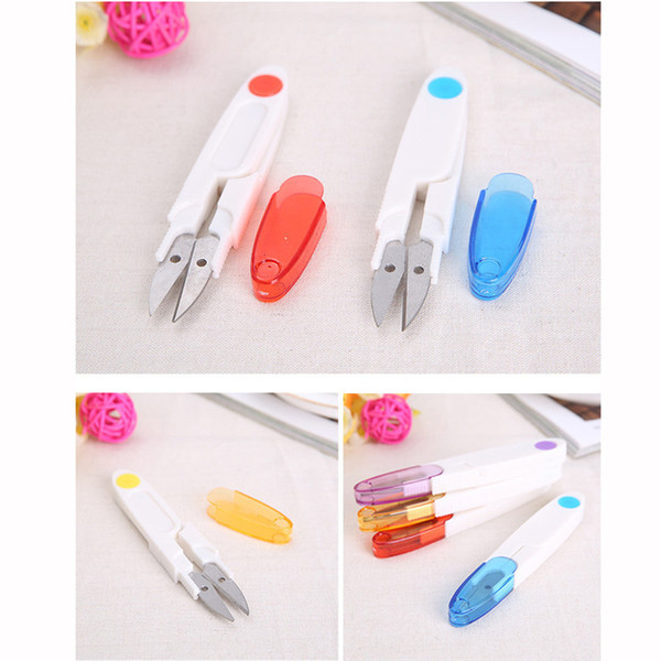 New Home Mini Cross-stitch Embroidery Clipper Snip Thread Cutter Scissor+Safe Cover shears scissors