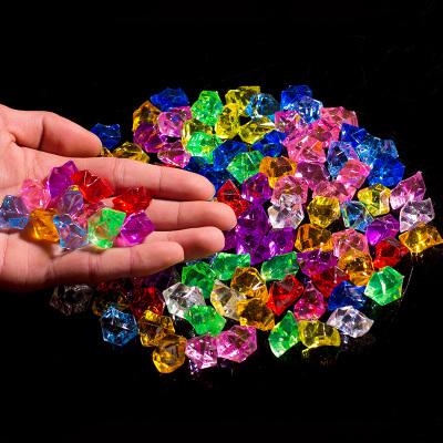 400pcs 14*11mm Multi-Color Acrylic Crystal Rhinestone Loose BEADS-Aquarim decoration stone