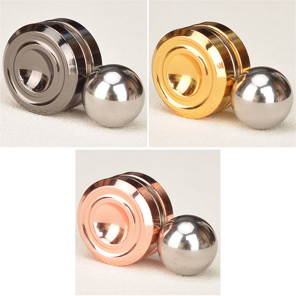 FREE SHIPPING Fidget Toys Magnetic Orbiter Artificial Satellite Magnet Gyroscope Hand Spinner Metal EDC Decompression Toys For AJI-934