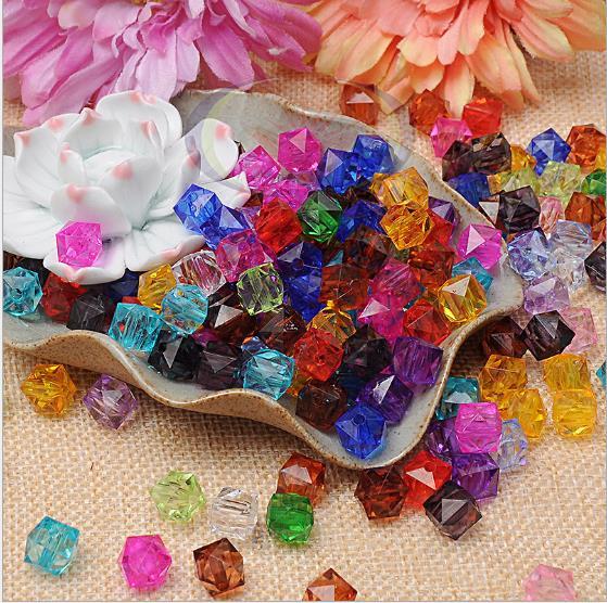 DIY Handmade Beaded Material Acrylic Bead Transparent Bead Wholesale