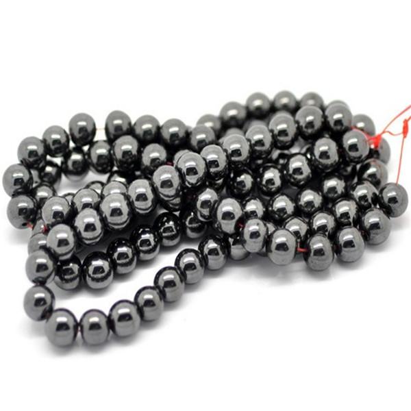 DIY Ornaments Parts Manual Round Bead Hematite Beads Man Woman Party Supplies Decoration Arts Crafts Gifts Pure Color 1 8td bb