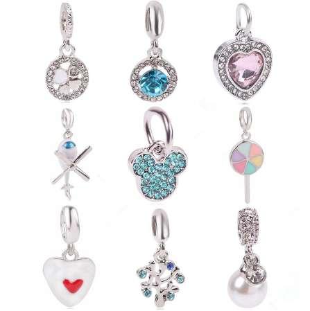 dodocharms DIY Love Aircraft Tree Pearl Lollipops Original Charms Beads For Pandora Bracelet Bangle Czech Beads Necklace Jewelry