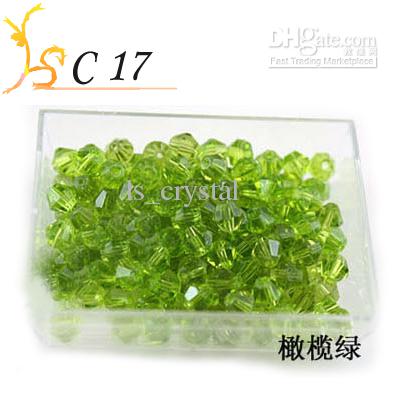 New Arrival Mix Colours Bicone Shape Crystal Glass Bead for Jewelry Making Glass Beads in Bulk