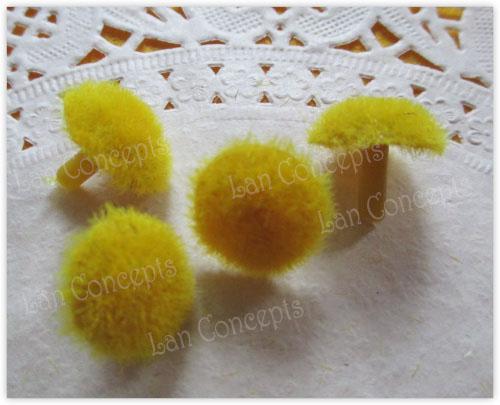 1.7cm Artificial Sunflower Coreopsis Stamen for DIY Nylon Stocking Flower - 100pcs/lot LFA0046 Free shipping wholesale