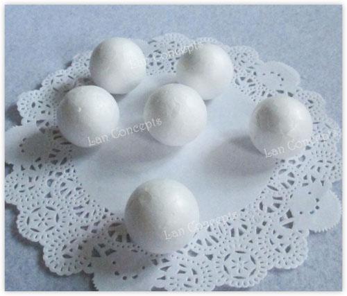 Free shipping 30mm Styrofoam Balls Foam Grape Bud for DIY Craftwork Nylon Stocking Flower - 300pcs/lot LFA0062