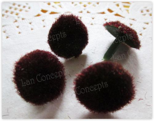 3.5cm Artificial Sunflower Coreopsis Stamen for DIY Nylon Stocking Flower - 100pcs/lot LFA0044 Free shipping wholesale