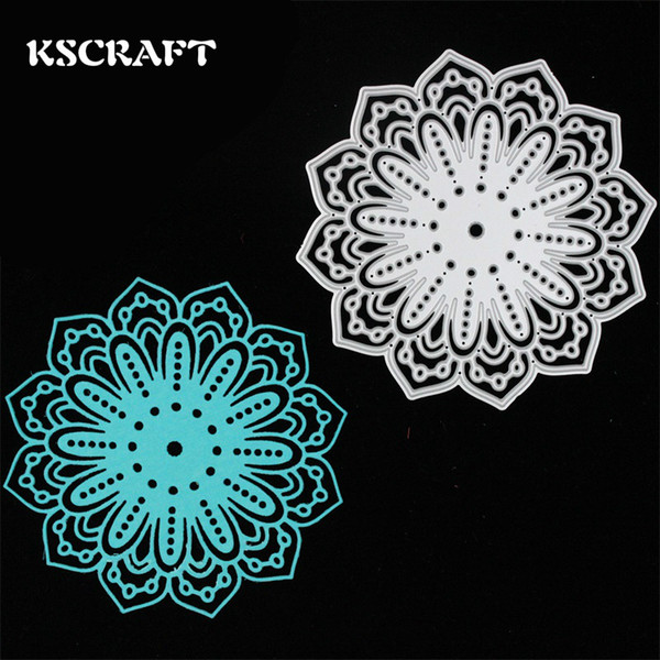 wholesale New Flower Doily Metal Cutting Dies Stencils for DIY Scrapbooking/photo album Decorative Embossing DIY Paper Cards