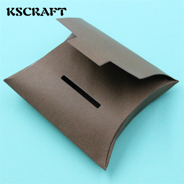 wholesale Pillow Shape Box Metal Cutting Dies Stencils for DIY Scrapbooking/photo album Decorative Embossing DIY Paper Cards