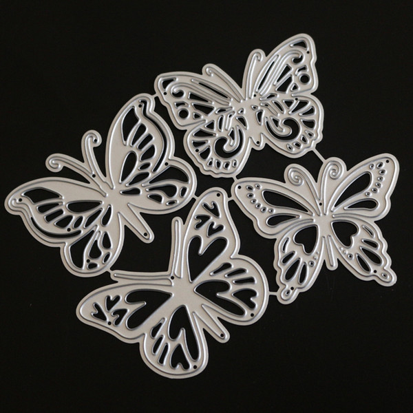 YLCD1245 Butterfly Metal Cutting Dies For Scrapbooking Stencils DIY Album Cards Decoration Embossing Folder Craft Die Cuts Tools