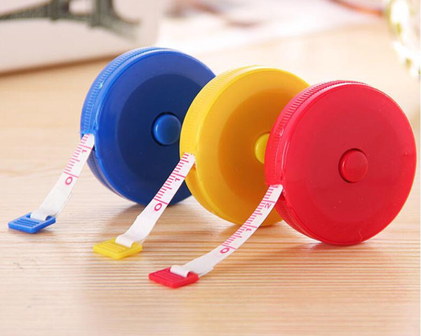 New Retractable Body Measuring Ruler Sewing Cloth Tailor Tape Measure Soft 60