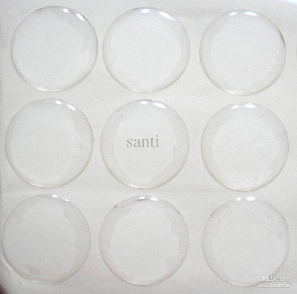 ROUND CLEAR EPOXY STICKER ADHESIVE CIRCLES BOTTLE CAP STICKERS 1