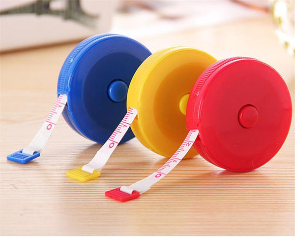 Retractable Body Measuring Ruler Sewing Cloth Tailor Tape Measure Soft 60