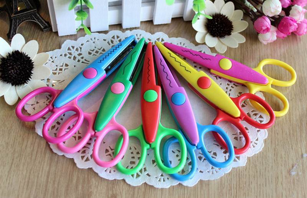 Free shipping Decorative Paper Edger Sewing Scissors Scrapbooking Crafts Album Photos DIY for Family Decorates