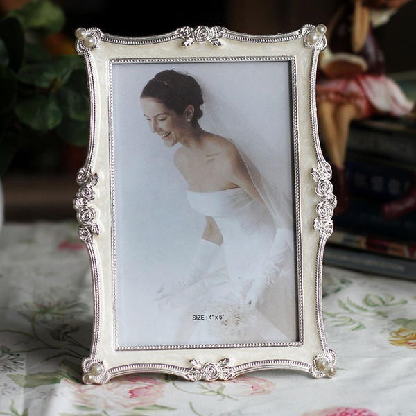 Modern Simplicity Style Photo Frames High Quality Metal Picture Frame Desktop Wedding Photo Frame Home Decoration Best Gift