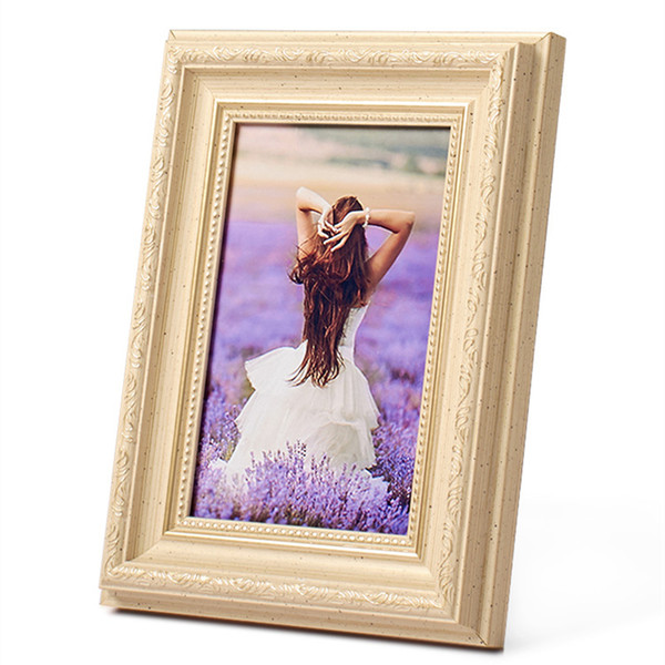 Exquisite Romantic Style Photo Frame For Home Decor 5-10 inch Resin Picture Frame Lovely Frame Wall Wedding Couple Best Gift Family Photos