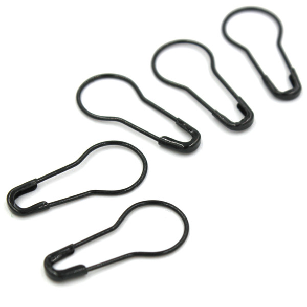 2000Pieces/lot Metal Pins Gourd Pear Shape Safety Metal Clips Findings Fit Brooch For Garment Tag Hangtag Pins