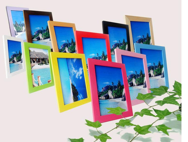 8.9*12.7cm Wholesale hang a wall to lay the solid wooden frame 5 