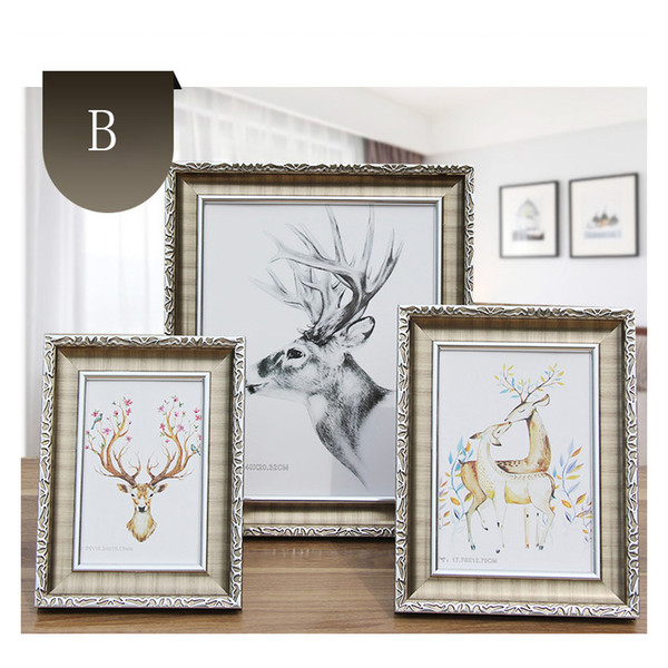 DONGLIN Newest European-style photo frame hanging wall creative combination ganze glory gold picture frame