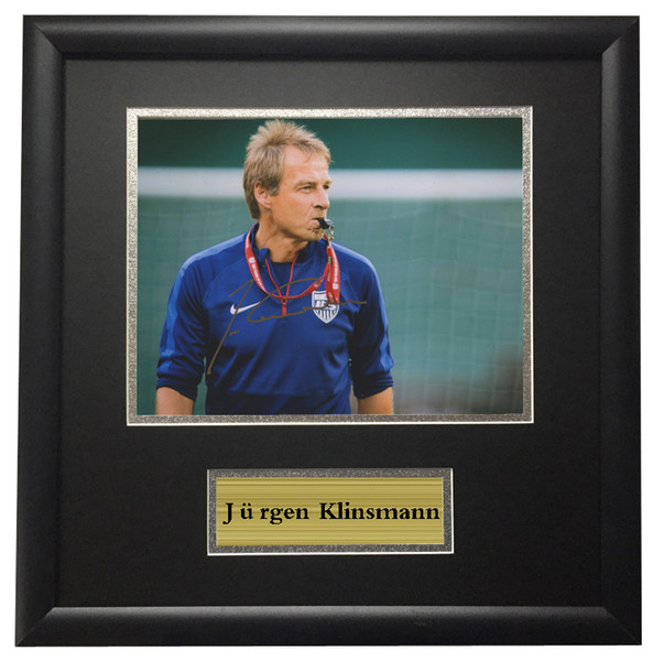 Memorabilia of German team Klinsmann footballers with SA COA autographed signed photos