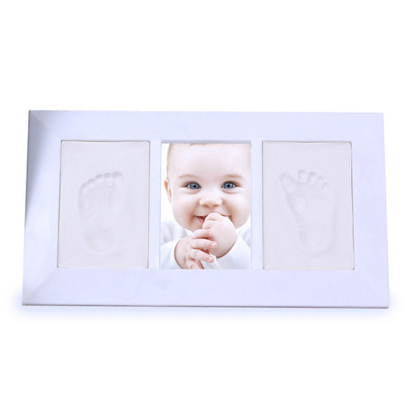 European Kids DIY Imprint Handprint Footprint Photo Picture Household Decoration Kids Born Novelty Gift Carriage Photo Frame