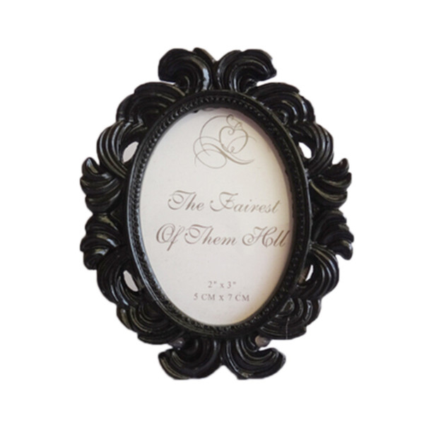 Floral Photo Frame Round Frame Picture Holder Wedding Home Decor