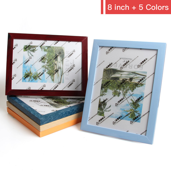 5 PCS/Lot Multicolor Plastic Photo Frame Holder Four Size Picture 5