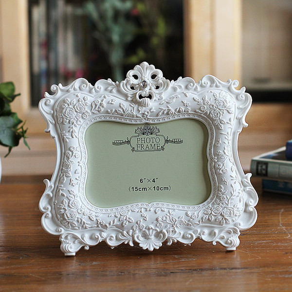 European Classic Photo Frame Hight Quality Resin Picture Frames For Home Decoration Wedding Desktop Photo Frame Birthday Gifts