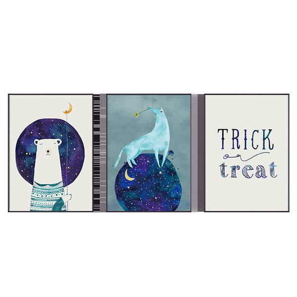 Modern Style Trilogy Picture Frame Wall Decoration Hallway Hanging Picture Frames For Paintings 3pieces Photo Frame Wall porta