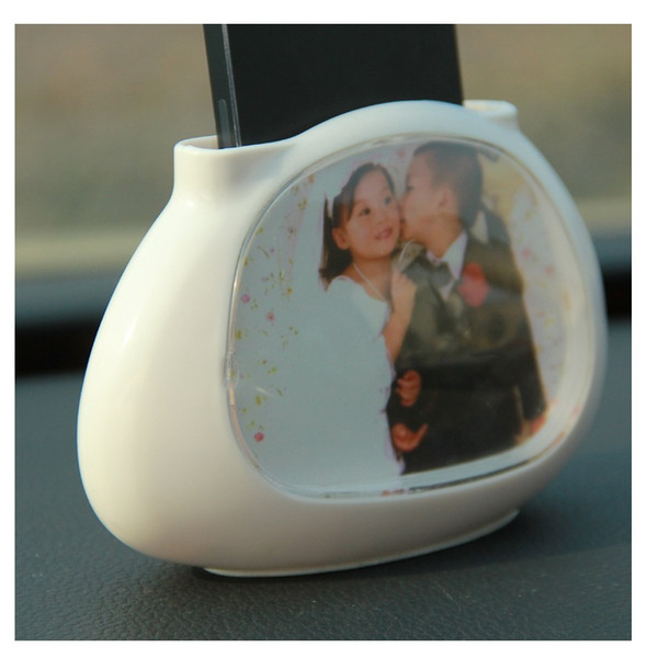 Car Furnishing Articles Photo Frames Mini Frame For Pictures Romantic White Frames for Pictures Baby Photo Frame cadre photo