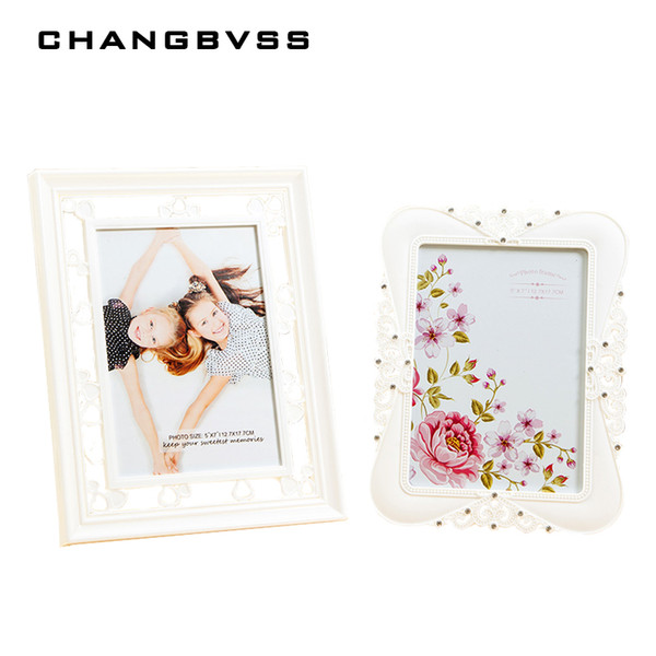 6-10 Inch Creative Cheap Family Love Baby Photo Frame Resin Picture Frames Modern Wood Vintage Photo Frames Home Decor Gift