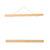2pcs/set Poster Scroll Crafts Wood Structure Wall Prints Artwork DIY Gift Hanger Home Decoration Magnetic Hanging Photo Frame