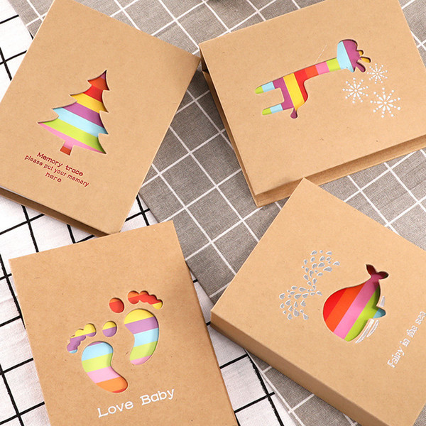 100 Pockets 6 inch Photo Album Picture Storage Scrapbooking Photo Frame for Kids Children Gift