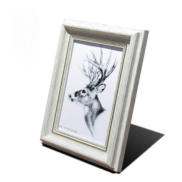 DONGLIN Newest Photo studio white photo frame hanging wall combination wedding set platform certificate picture frame