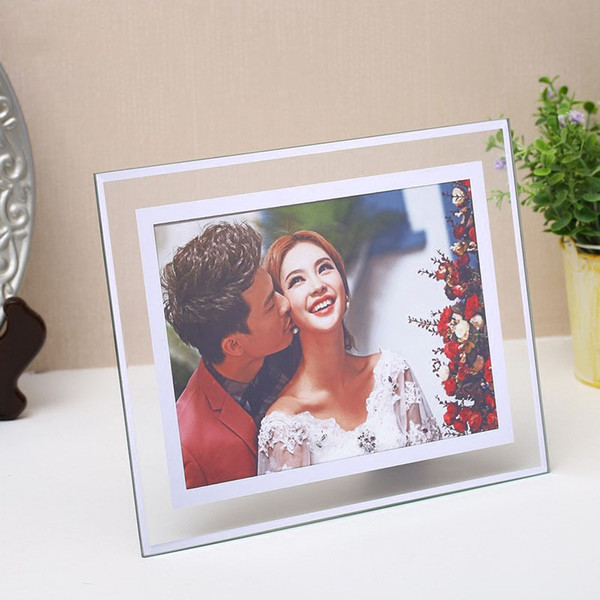 Crystal Glass Photo Frame A4 Photo Frame wall for picture frames for diamond painting picture