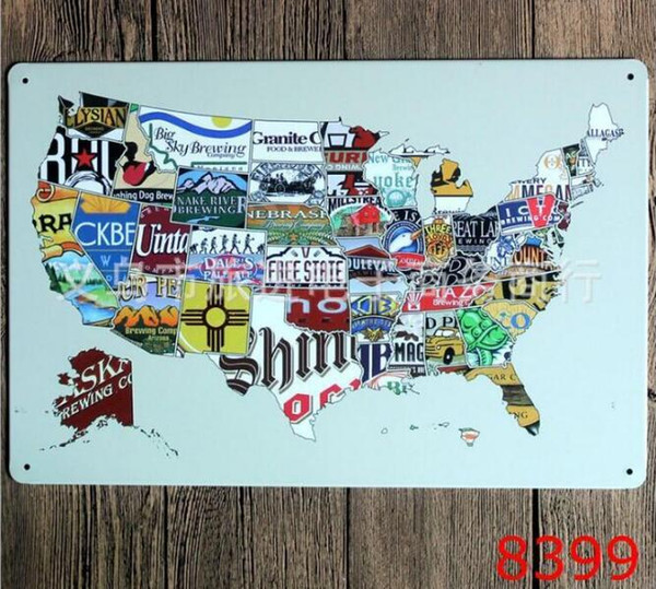 NEW Retro Ice Cold Wine Beer Plaque Whiskey Metal Tin Signs Painting Poster Vintage Wall Art Sticker Pub Bar Home Casino Decor