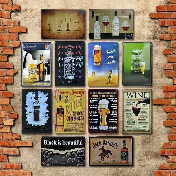 28 Design Black Beer My Guinness Vintage Tin Signs Drink Retro Metal Paintings Decor Wall Of Bar Cafe Pub Shop Restaurant 20*30cm