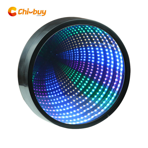 CHIBUY Circles led infinity tunnel lamp infinity Mirror tunnel light Home LED Decoration Light Sign cool gift