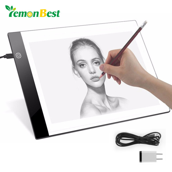 Slim Stencil Board Dimmable A4 Painting Drawing Board 18 LED Light Art Stencil Copyboard for Painting Drawing Sketchingrtists