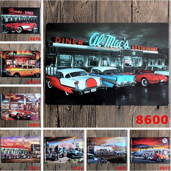 20*30cm Metal Tin Sign Pep Boys Pershing Square Car Tin Poster Rectangle Iron Paintings CCA9709 160pcs