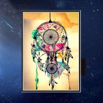 30*40cm Dream Catcher Diamond Embroidery 5D Diamond Painting Kit Home Decor Wall Art Canvas Pictures Crafts Supplies