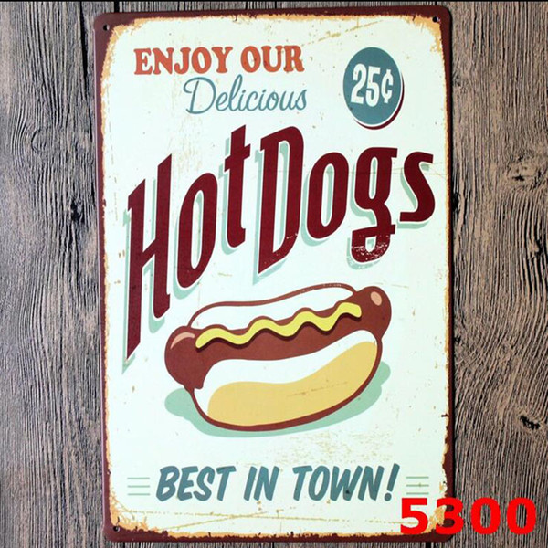 Cake Snack Hamburger Vintage Tin Poster Music Band Singer Stars Metal Tin Signs Beatlemania Iron Painting 20*30cm Star Walls Decorative